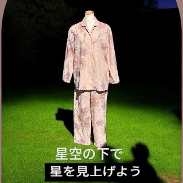 綿絽浴衣地風鈴・千鳥・トンボ柄パジャマ💕セミオーダー＆送料無料1枚目の画像